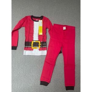 CHILDRENS PLACE‎ NEW NWT CHRISTMAS PAJAMAS size 4T 2 PC SET SANTA Suit